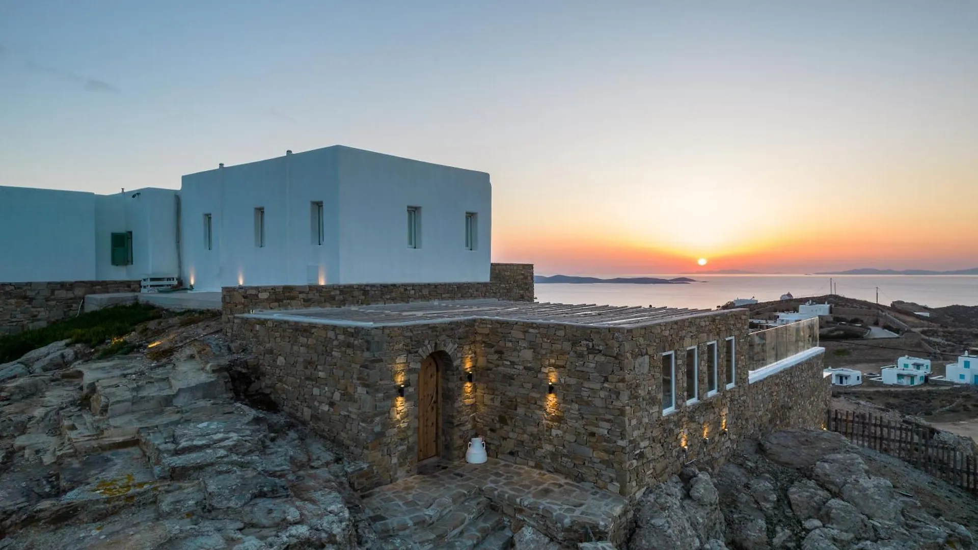 Villa Joy - Sunset Sea View Villa Mykonos Town