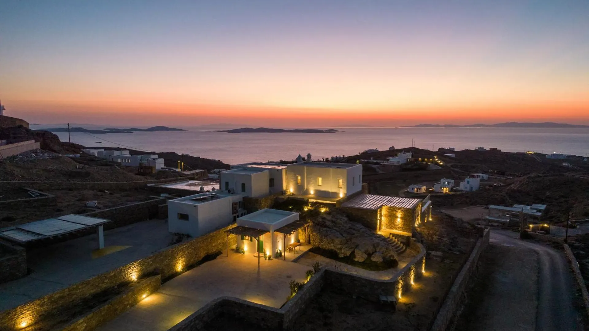 Villa Joy - Sunset Sea View Villa Mykonos Town Griekenland